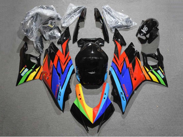 Acquista Carena Moto Yamaha YZF R3/R25 2019-2021 - Blu Rosso Verde Giallo Nero