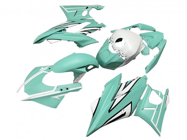 Acquista Carena Moto Yamaha YZF R3/R25 2019-2021 - Verde Chiaro Bianco Nero