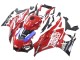 Acquista Carena Moto Yamaha YZF R3/R25 2019-2021 - Rosso Viola Nero Valsir Lenovo