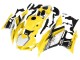 Acquista Carena Moto Yamaha YZF R3/R25 2019-2021 - Giallo Bianco Nero Banda