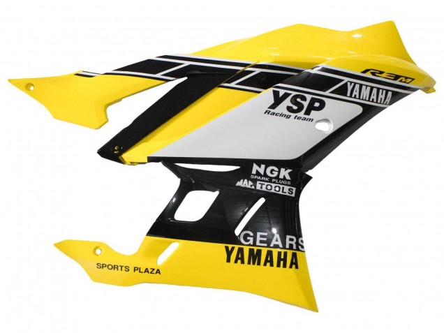 Acquista Carena Moto Yamaha YZF R3/R25 2019-2021 - Giallo Bianco Nero Banda
