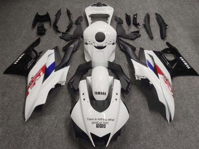 Acquista Carena Moto Yamaha YZF R3/R25 2022-2024 - Bianco Rosso Blu Nero 1919