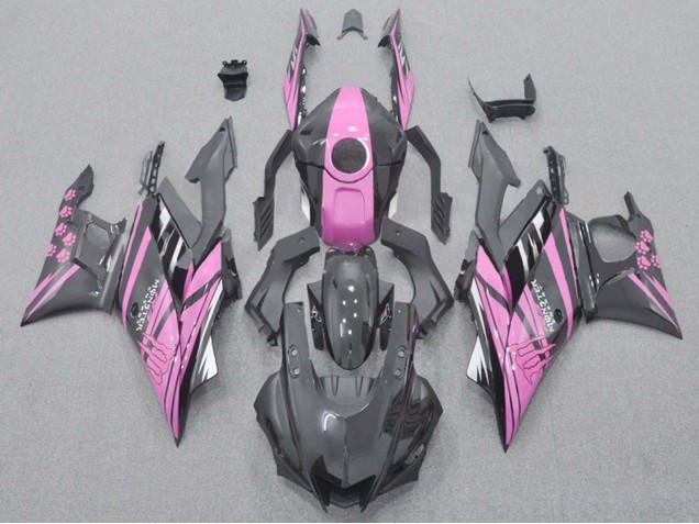 Acquista Carena Moto Yamaha YZF R3/R25 2022-2024 - Rosa Nero Mostro