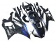 Acquista Carena Moto Yamaha YZF R3/R25 2022-2024 - Marmo Nero Argento Blu Forgiato Fibra di Carbonio Stile