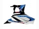 Acquista Carena Moto Yamaha YZF R3/R25 2022-2024 - Bianco Blu Rosso Nero