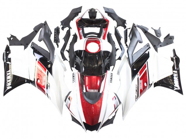 Acquista Carena Moto Yamaha YZF R3/R25 2022-2024 - Bianco Rosso Nero Yamalube