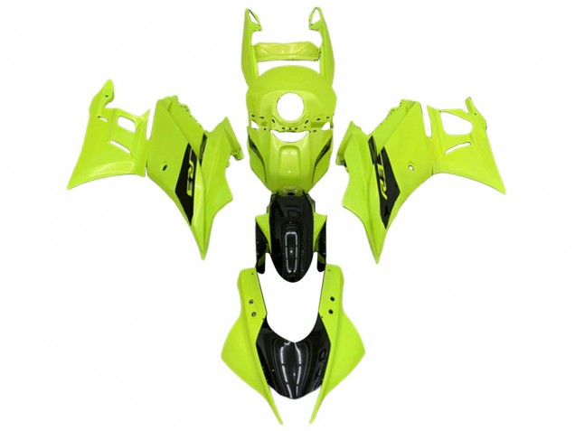 Acquista Carena Moto Yamaha YZF R3/R25 2022-2024 - Neon Verde Nero Lucido