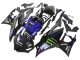 Acquista Carena Moto Yamaha YZF R3/R25 2022-2024 - Blu Verde Nero Mostro Yamalube ENEOS