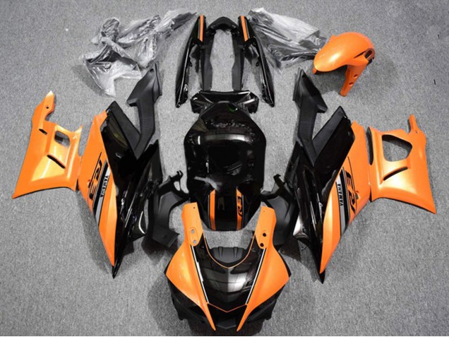 Acquista Carena Moto Yamaha YZF R3/R25 2022-2024 - Arancia Nero Lucido