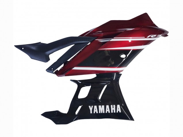 Acquista Carena Moto Yamaha YZF R3/R25 2022-2024 - Rosso Bianco Nero Lucido