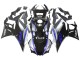 Acquista Carena Moto Yamaha YZF R3/R25 2022-2024 - Argento Blu Nero Lucido