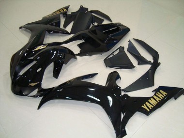 Acquista Carena Moto Yamaha YZF R1 2002-2003 - Nero Lucido Oro Decals