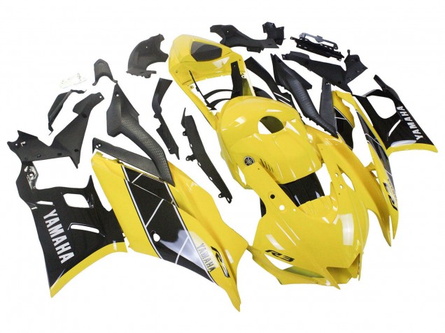 Acquista Carena Moto Yamaha YZF R3/R25 2022-2024 - Giallo Nero