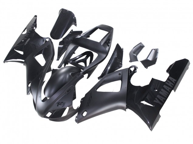 Acquista Carena Moto Yamaha YZF 1000 R1 1998-1999 - Nero Opaco Nero Lucido