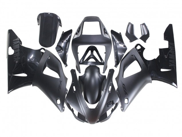 Acquista Carena Moto Yamaha YZF 1000 R1 1998-1999 - Nero Opaco Nero Lucido