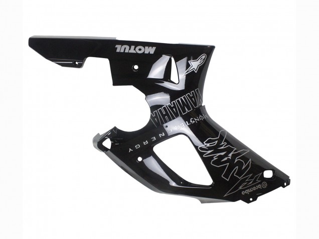 Acquista Carena Moto Yamaha YZF 1000 R1 2000-2001 - Nero Lucido Bianco Mostro Motul