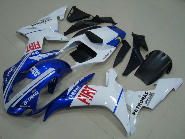 Acquista Carena Moto Yamaha YZF R1 2002-2003 - Bianco Blu Rosso Fiat