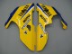 Acquista Carena Moto Yamaha YZF 1000 R1 2000-2001 - Bianco Giallo Blu Motul Cammello