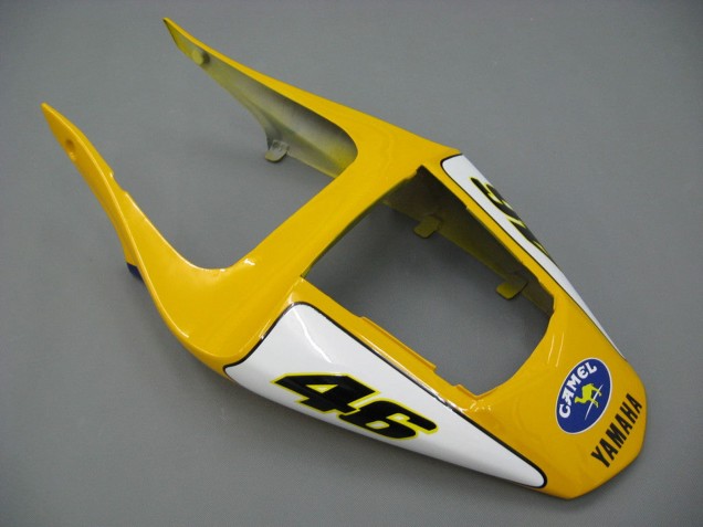 Acquista Carena Moto Yamaha YZF 1000 R1 2000-2001 - Bianco Giallo Blu Motul Cammello