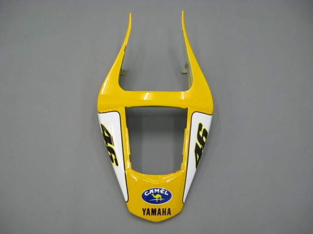 Acquista Carena Moto Yamaha YZF 1000 R1 2000-2001 - Bianco Giallo Blu Motul Cammello