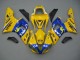 Acquista Carena Moto Yamaha YZF 1000 R1 2000-2001 - Bianco Giallo Blu Motul Cammello