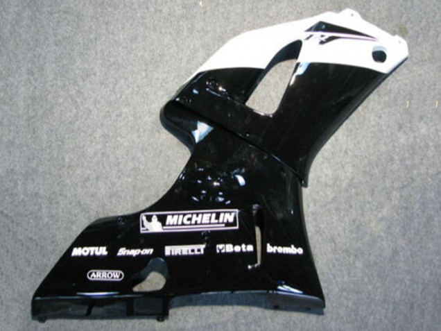 Acquista Carena Moto Yamaha YZF 1000 R1 2000-2001 - Nero Lucido Bianco Michelin