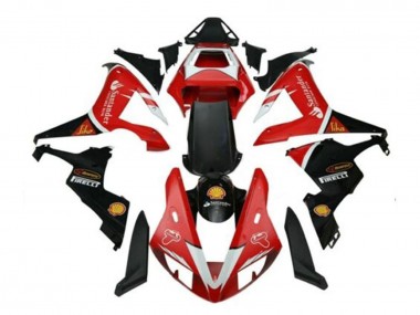 Acquista Carena Moto Yamaha YZF 1000 R1 2002-2003 - Rosso Argento Nero Santander
