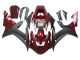 Acquista Kit Carena Moto Yamaha YZF 1000 R1 2002-2003 - Rosso Nero Opaco