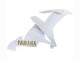 Acquista Carena Moto Yamaha YZF 1000 R1 2002-2003 - Bianco Oro Decals