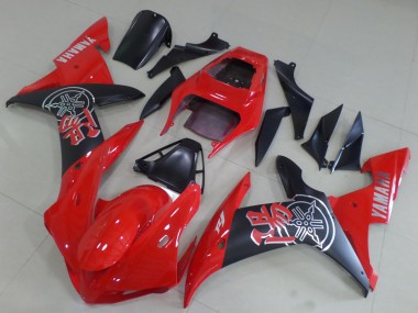Acquista Carena Moto Yamaha YZF R1 2002-2003 - Rosso Nero Opaco