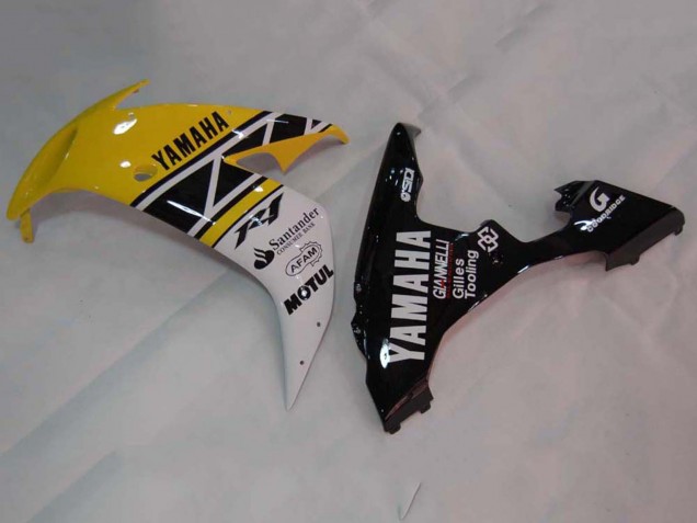 Acquista Carena Moto Yamaha YZF 1000 R1 2004-2006 - Giallo Bianco Nero Lucido