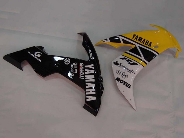 Acquista Carena Moto Yamaha YZF 1000 R1 2004-2006 - Giallo Bianco Nero Lucido