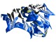 Acquista Carena Moto Yamaha YZF 1000 R1 2004-2006 - Blu Bianco Giallo Motul Gauloises 46