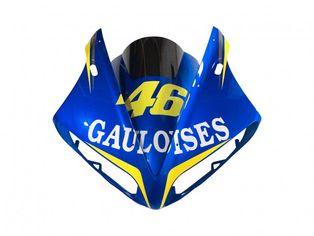 Acquista Carena Moto Yamaha YZF 1000 R1 2004-2006 - Blu Bianco Giallo Motul Gauloises 46