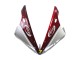 Acquista Carena Moto Yamaha YZF 1000 R1 2004-2006 - Argento Rosso Fortuna Motul