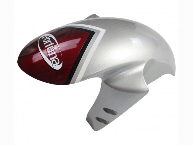 Acquista Carena Moto Yamaha YZF 1000 R1 2004-2006 - Argento Rosso Fortuna Motul