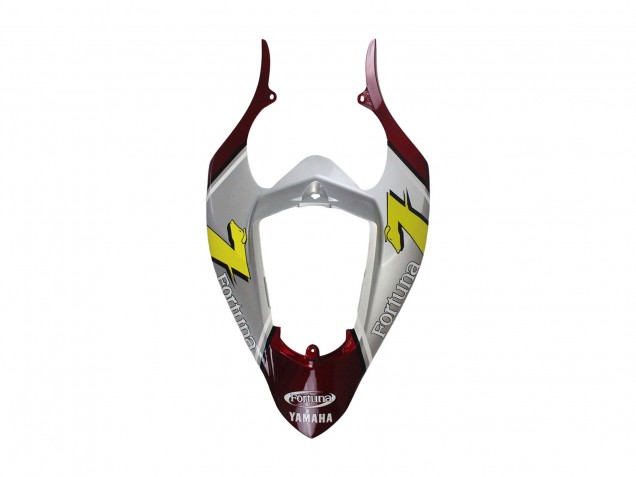 Acquista Carena Moto Yamaha YZF 1000 R1 2004-2006 - Argento Rosso Fortuna Motul