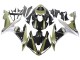 Acquista Carena Moto Yamaha YZF 1000 R1 2004-2006 - Oro Chiaro Bianco Nero Lucido