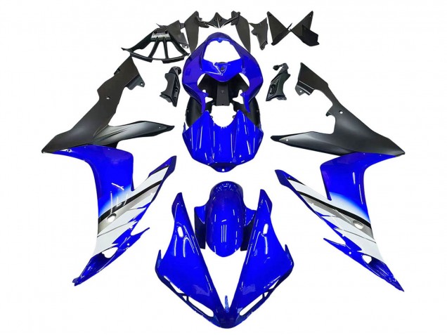 Acquista Carena Moto Yamaha YZF 1000 R1 2004-2006 - Blu Bianco Nero Opaco