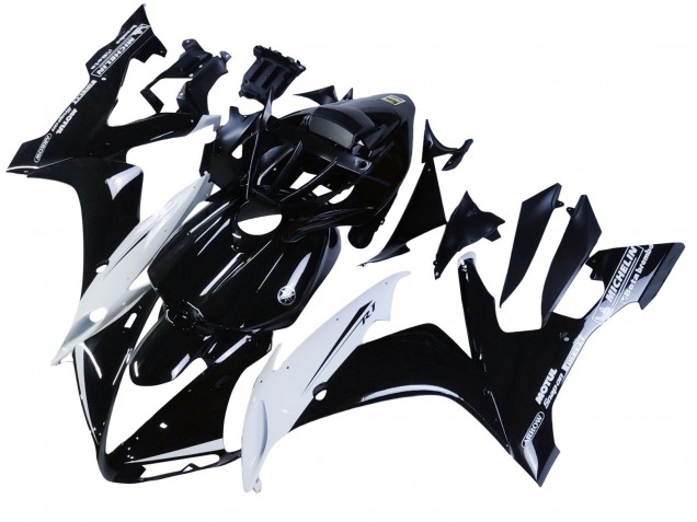 Acquista Carena Moto Yamaha YZF 1000 R1 2004-2006 - Nero Lucido Bianco Motul