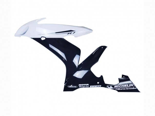 Acquista Carena Moto Yamaha YZF 1000 R1 2004-2006 - Nero Lucido Bianco Motul