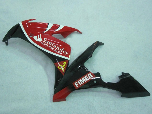 Acquista Carena Moto Yamaha YZF 1000 R1 2004-2006 - Rosso Bianco Nero Verde Volvo Jika Fimer Santander