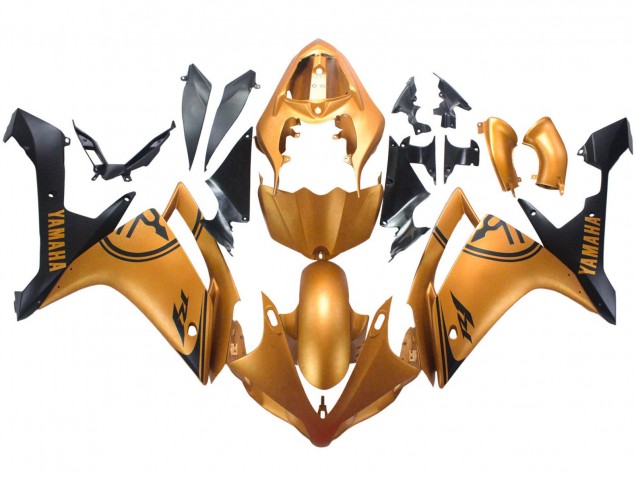Acquista Carena Moto Yamaha YZF 1000 R1 2007-2008 - Oro Nero