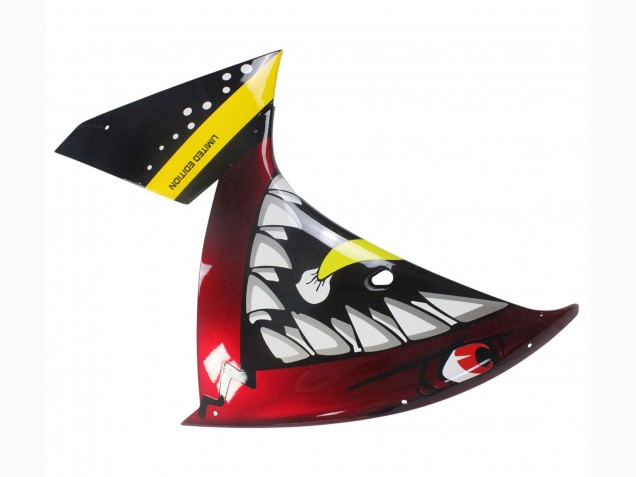 Acquista Carena Moto Yamaha YZF 1000 R1 2009-2011 - Rosso Giallo Nero Squalo 46