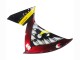 Acquista Carena Moto Yamaha YZF 1000 R1 2009-2011 - Rosso Giallo Nero Squalo 46