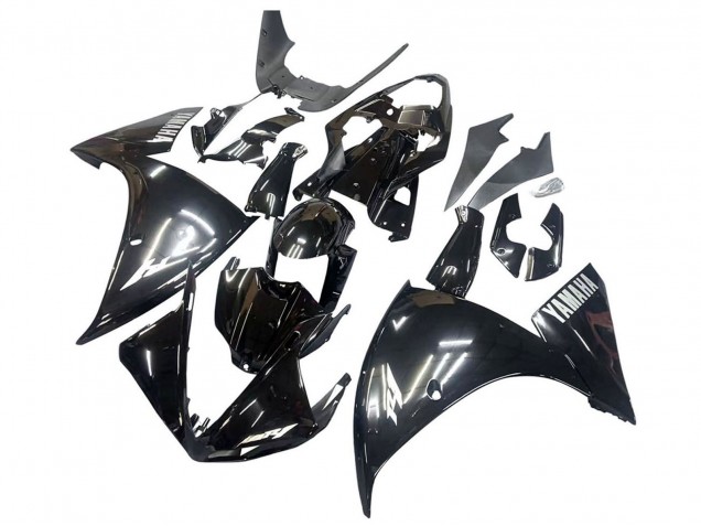 Acquista Carena Moto Yamaha YZF 1000 R1 2009-2011 - Nero Lucido Bianco Decal