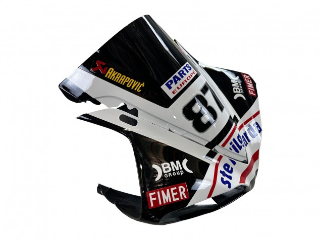 Acquista Carena Moto Yamaha YZF 1000 R1 2009-2011 - Nero Lucido Bianco Rosso Volvo Fimer Yamalube 87