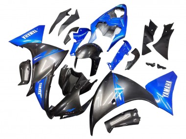 Acquista Carena Moto Yamaha YZF 1000 R1 2012-2014 - Blu Nero Lucido
