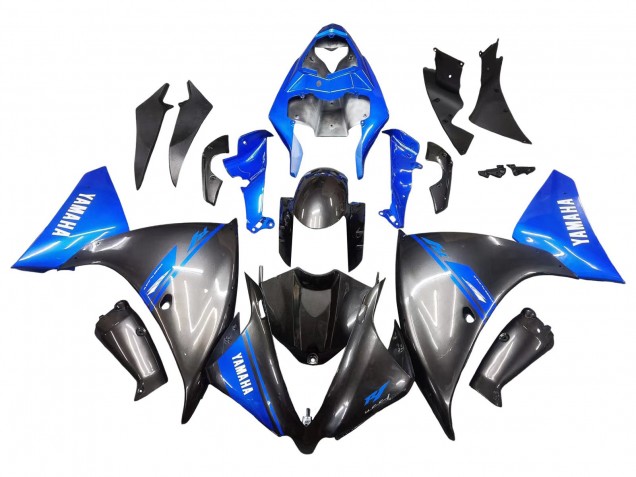Acquista Carena Moto Yamaha YZF 1000 R1 2012-2014 - Blu Nero Lucido