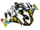Acquista Carena Moto Yamaha YZF 1000 R1 2012-2014 - Nero Lucido Giallo Verde Blu Rosso Ruota dei Colori